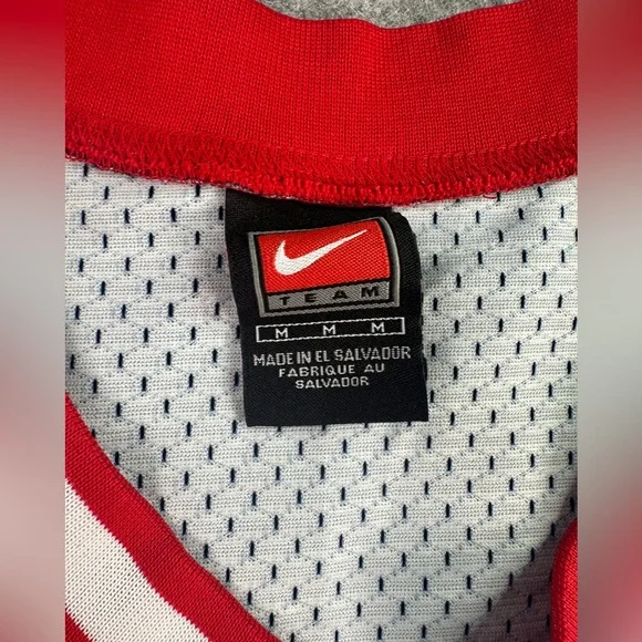 Vintage Nike Men’s M Houston Rockets NBA 1995 Throwback Jersey Blank - Picture 4 of 6